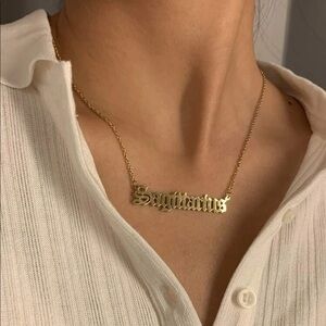 3/$30 💛 Sagittarius Zodiac Necklace